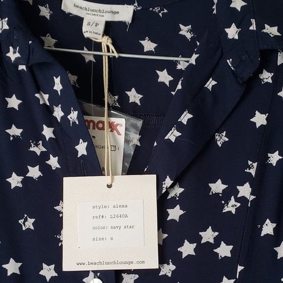 Navy Star dress beachlunchlounge - Picture 2 of 2